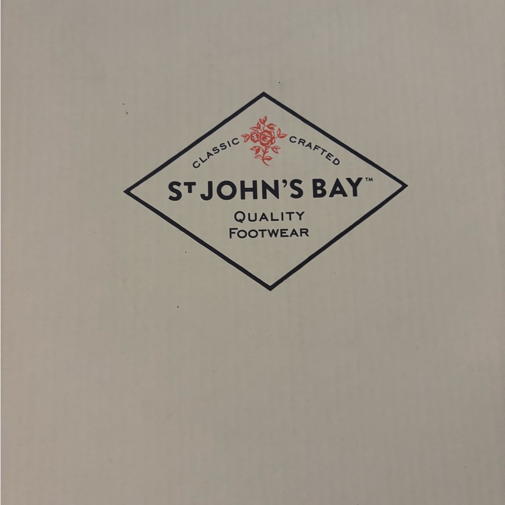 St. John's Bay Black Leather Shoes